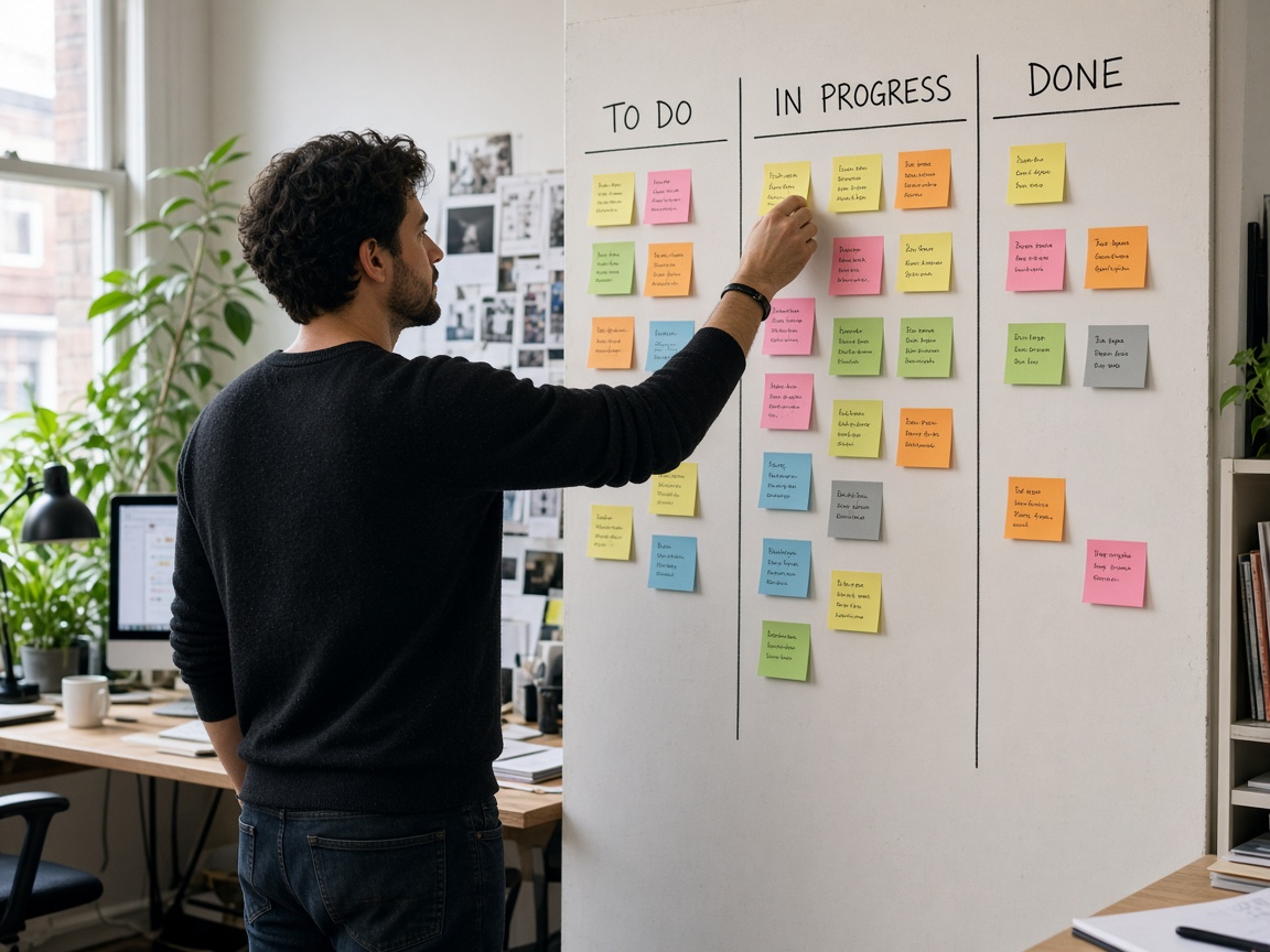 Méthode de delivery en quatre étapes pour une prestation full stack freelance.